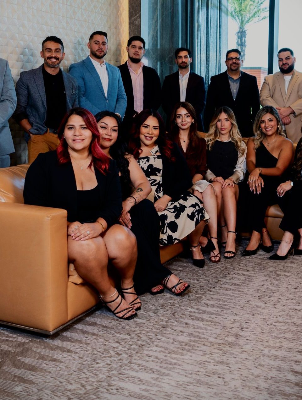 The Warens Financial Group team in their Houston office